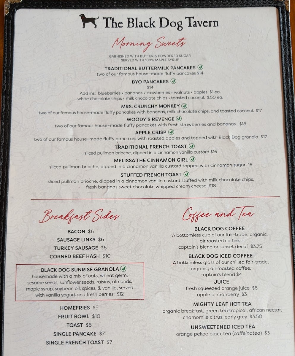 The Black Dog Tavern Menu - Image 3