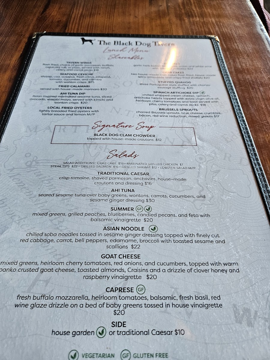 The Black Dog Tavern Menu - Image 6